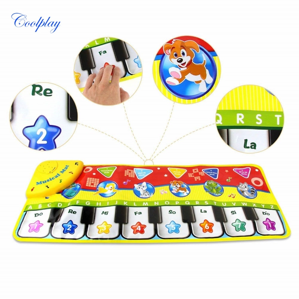 Baby Piano Mat Interactive Musical Toy